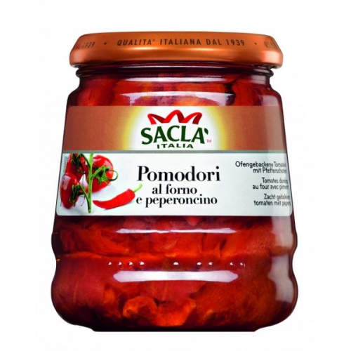 SACLA` Pieczone pomidory z ostrą papryczką